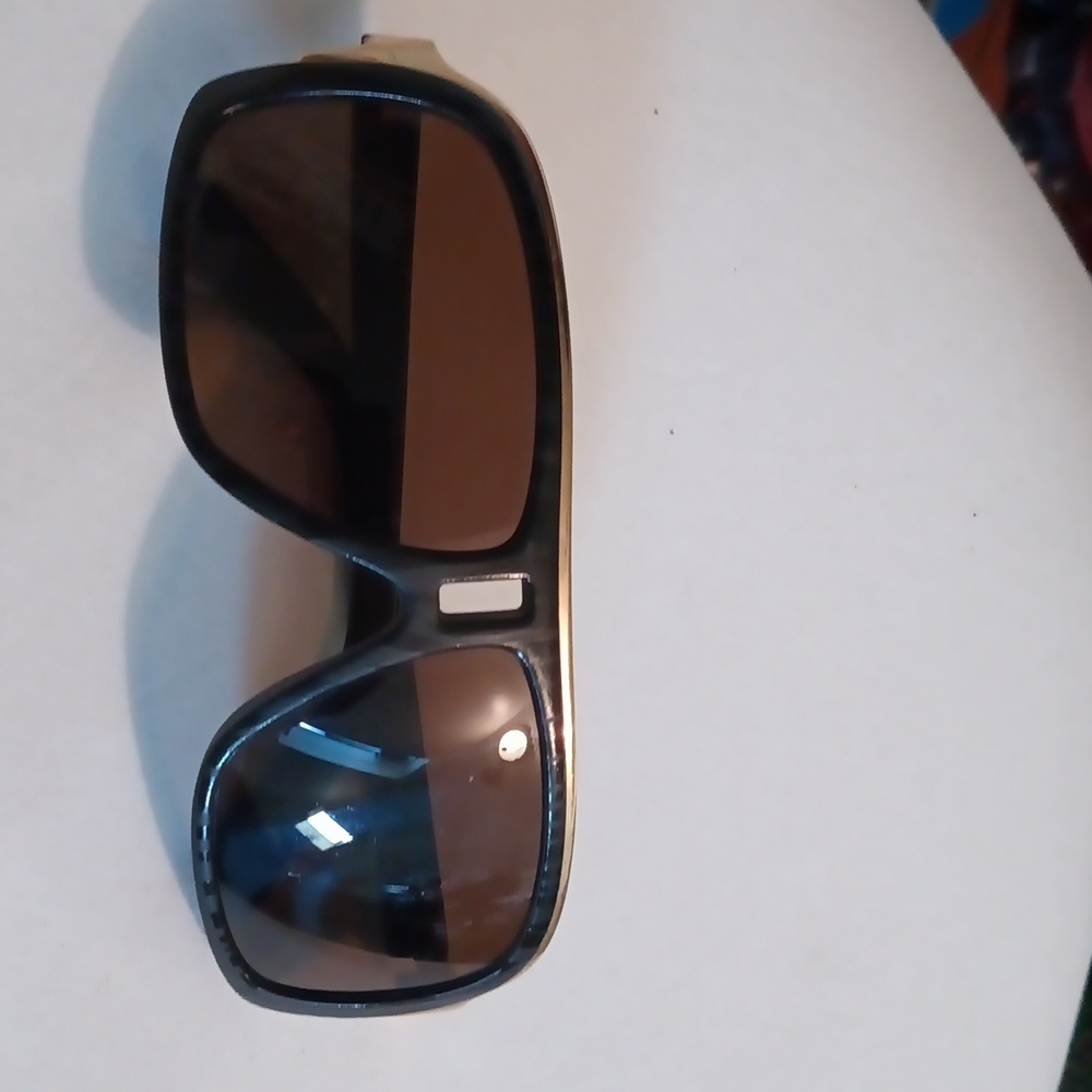 GG jet/matte stripe sunglasses